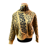 Conjunto Sweater Animal Print + Bufanda